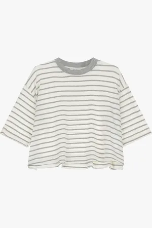 Dixie T-shirt rayée manches courtes
