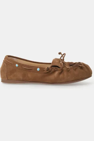 Dixie Moccasins à franges avec nœud