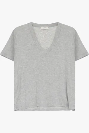 Dixie T-shirt manches courtes col en v