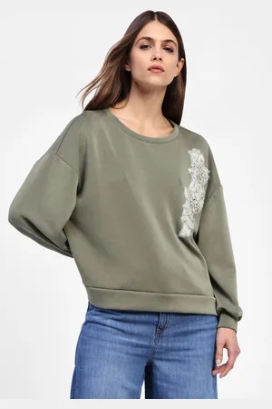 Dixie Sweat-shirt col rond avec broderie