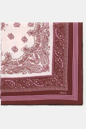 Dixie Foulard carré à motif cachemire