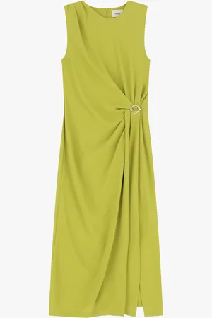 Dixie Robe midi avec détail drapé