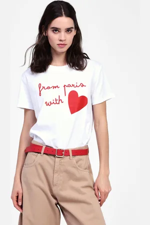 Dixie T-shirt avec imprimé romantique