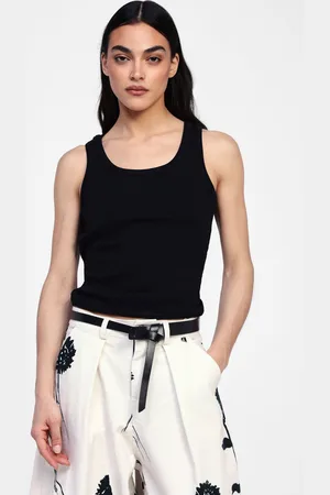 Dixie Top avec détail ceinture réglable