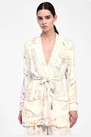 Dixie Blazer léger à imprimé floral