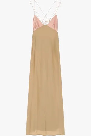 Dixie Robe longue à bretelles et décolleté
