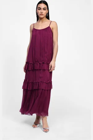 Dixie Robe longue à fines bretelles