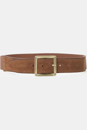 Dixie Ceinture à large boucle carrée
