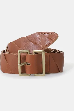 Dixie Ceinture tressée à boucle carrée