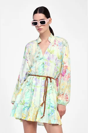 Dixie Robe courte à manches longues