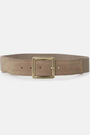 Dixie Ceinture à large boucle carrée
