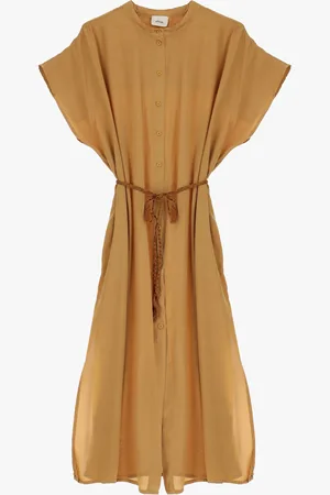 Dixie Robe mi-longue avec boutonnage et cordon