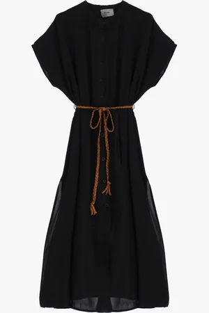 Dixie Robe mi-longue avec boutonnage et cordon