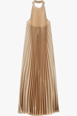 Dixie Robe longue plissée sans manches