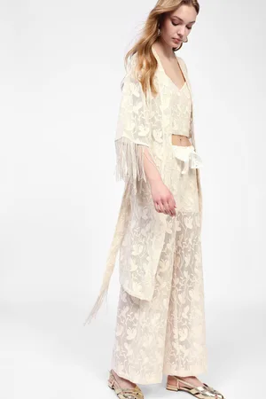 Dixie Manteau frangé avec ceinture