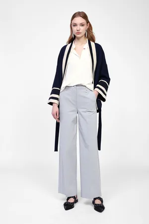 Dixie Pantalon à jambe large uni