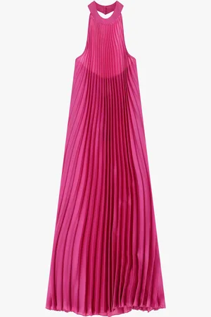 Dixie Robe longue plissée sans manches