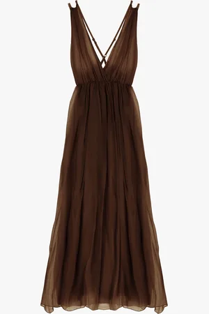 Dixie Robe longue à fines bretelles