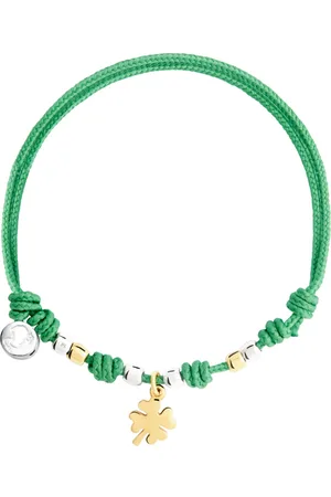 Dodo BRACELET CORDON MINI TRÈFLE À QUATRE FEUILLES
