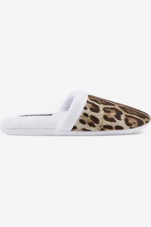 Dolce & Gabbana Cotton Terry Slippers - Pantoufles S