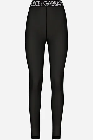 Dolce & Gabbana Leggings En Tulle - Femme Pantalons Et Shorts 42