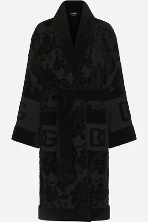 Dolce & Gabbana Peignoir De Bain En Éponge De Coton Jacquard - Peignoirs De Bain Unis Xs