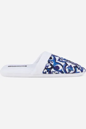 Dolce & Gabbana Cotton Terry Slippers - Pantoufles S