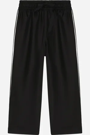 Dolce & Gabbana Pantalon De Pyjama En Sergé De Soie À Broderie Dg - Homme Pantalons Et Shorts Soie 2 Years
