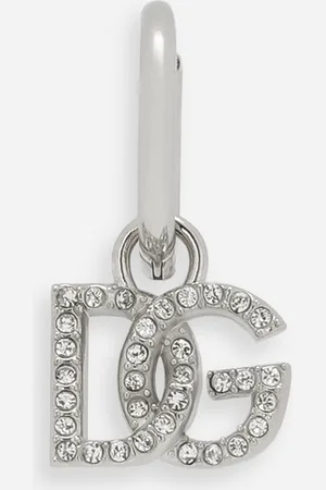 Dolce & Gabbana Mono Boucle D’oreille À Logo Dg - Homme M�tal Onesize
