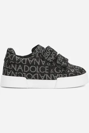 Dolce & Gabbana Sneakers Portofino En Jacquard Enduit - Homme Chaussures Premiers Pas (19-26) Viscose 19