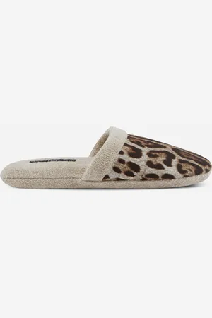 Dolce & Gabbana Cotton Terry Slippers - Pantoufles S