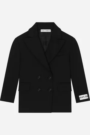 Dolce & Gabbana Double-breasted Technical Jersey Jacket - Femme Manteaux Et Blousons Tissu 2 Years