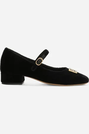 Dolce & Gabbana Babies En Velours - Femme Chaussures (24-38) Velours 27