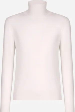 Dolce & Gabbana Pull À Col Montant En Laine Vierge Extrafine - Homme Pulls Laine 48