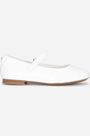 Dolce & Gabbana Ballerines En Cuir Verni - Femme Chaussures (24-38) Cuir 32