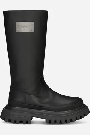 Dolce & Gabbana Bottes En Cuir De Veau - Femme Chaussures (24-38) Cuir 27