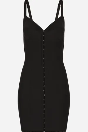 Dolce & Gabbana Robe Courte En Jersey Technique Léger - Femme Robes Tissu 50