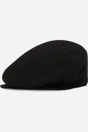 Dolce & Gabbana Casquette Plate En Flanelle De Coton - Homme Tissu 58