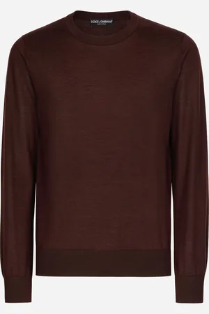 Dolce & Gabbana Pull Ras De Cou En Cachemire Extrafin - Homme Pulls Cachemire 46