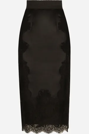 Dolce & Gabbana Jupe Mi-longue En Satin - Femme Jupes 36