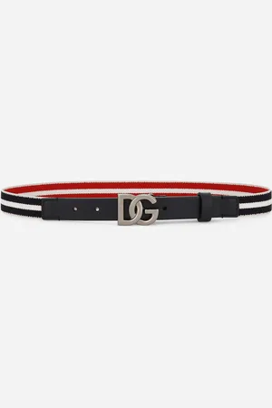 Dolce & Gabbana Ceinture Élastique À Logo Dg - Homme Accessoires L