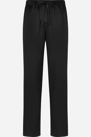 Dolce & Gabbana Pantalon De Pyjama En Soie - Homme Pantalons Et Shorts Soie 46