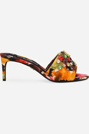 Dolce & Gabbana Mules En Brocart - Femme Mules Et Sabots 36