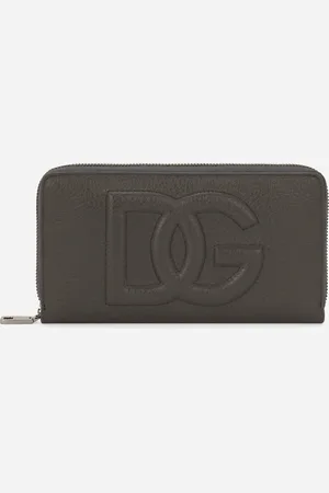 Dolce & Gabbana Portefeuille À Contour Zippé Dg Logo - Homme Portefeuilles Et Petite Maroquinerie Onesize