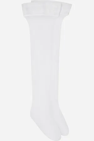Dolce & Gabbana Jambières Avec Élastique À Logo - Femme Chaussettes S