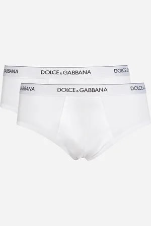 Dolce & Gabbana Pack De Deux Slips Brando En Coton Stretch - Homme Sous-vêtements Et Loungewear Coton 3