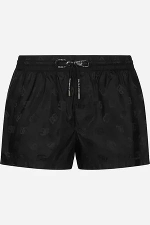 Dolce & Gabbana Boxer De Bain Court En Jacquard Dg Monogram - Homme Maillots De Bain Satin 3
