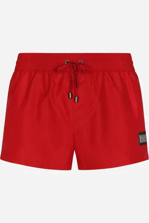 Dolce & Gabbana Short Swim Trunks With Branded Tag - Homme Maillots De Bain Tissu 3