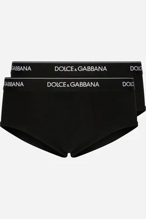 Dolce & Gabbana Pack De Deux Slips Brando En Coton Stretch - Homme Sous-vêtements Et Loungewear Coton 3