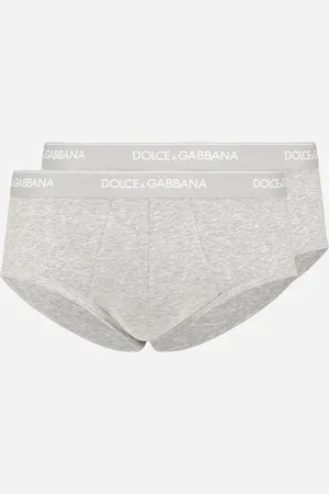 Dolce & Gabbana Lot De Deux Slips Brando En Coton Stretch - Homme Sous-vêtements Et Loungewear Coton 3